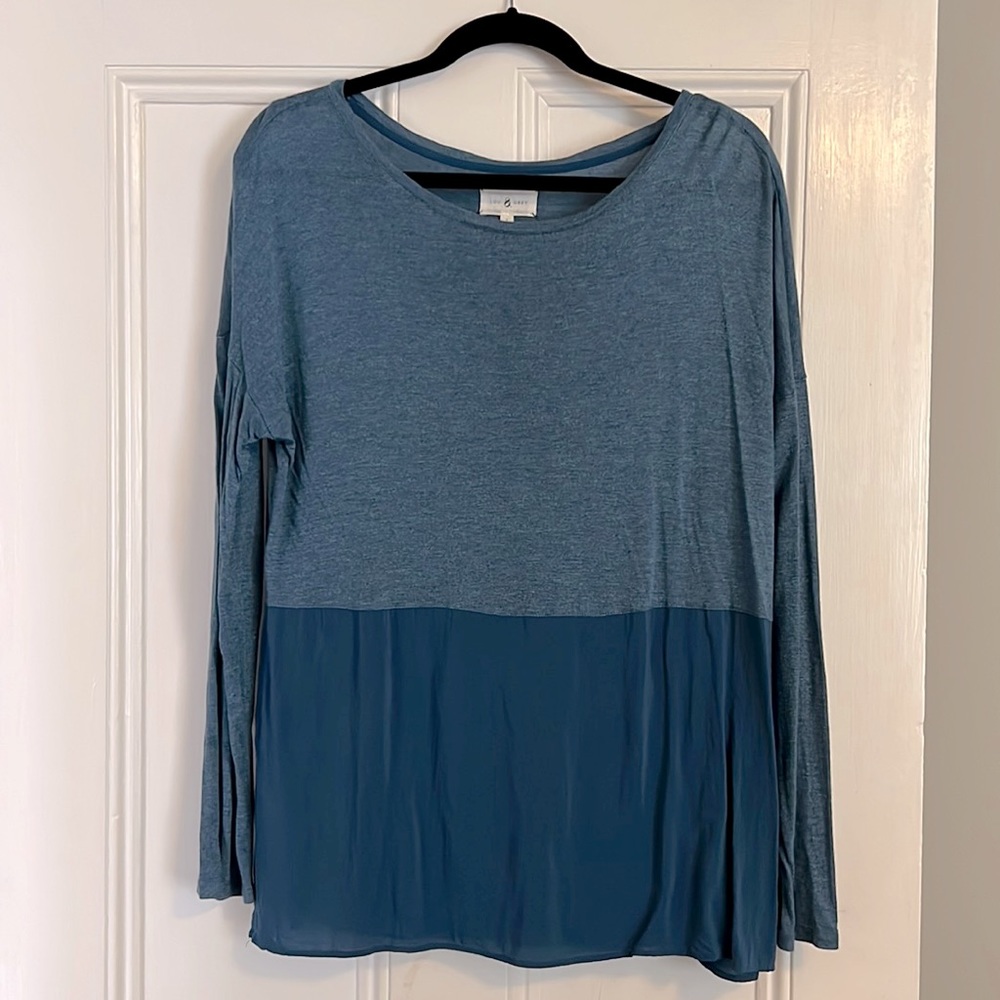 Lou & Grey color block tee